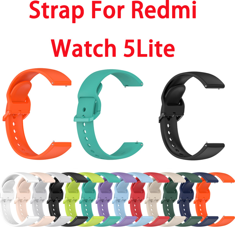 Smartwatch Instagram - 新しいクリエイティブでカラフルなインスタグラム風シリコンストラップ Redmi Watch 5 Lite スマートウォッチアクセサリー