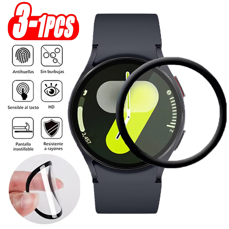 Garmin Smartwatch Accessories - サムスンギャラクシーウォッチ用スクリーンプロテクター,スマートウォッチ用アクセサリー,HDフィルム,7,6,5,4,40mm, 44mm