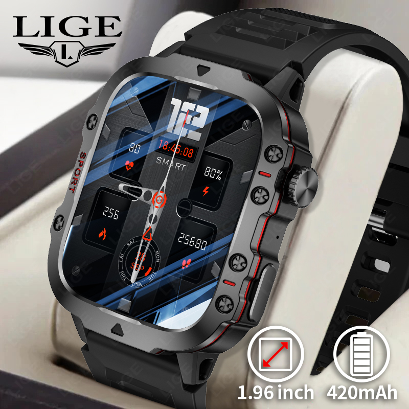 Smartwatch Faces - LIGE 屋外スマートウォッチメンズ 2.01 