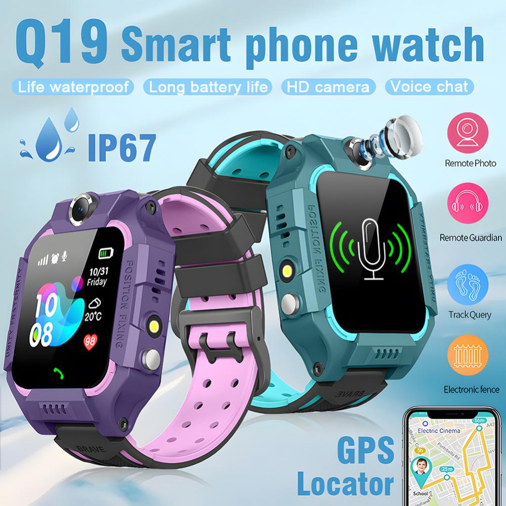 Smartwatch Touch - 子供用防水スマートウォッチ,防水スポーツスマートウォッチ,位置情報,カメラ,ip67,学習玩具,双方向通信,新モデル,2g