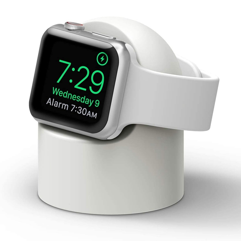 Watch Charger Cable - Apple Watch用充電スタンド,シリコンブラケット,充電ケーブルホルダー