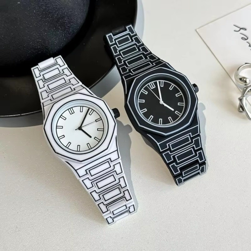Smartwatch Touch - 新しいシンプルなデザインのメンズとレディースのクォーツ時計シリコンストラップギフトスポーツウォッチカジュアル腕時計ユニセックス