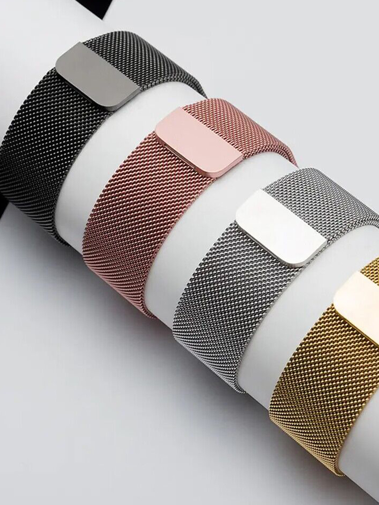 Apple Watch用マグネットループストラップ バンド  - Milanaise Mesh Band のレビューと価格