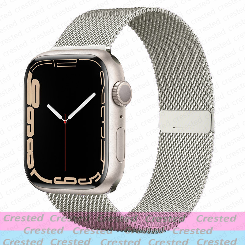 Apple Watch用マグネットループストラップ バンド  - Milanaise Mesh Band のレビューと価格