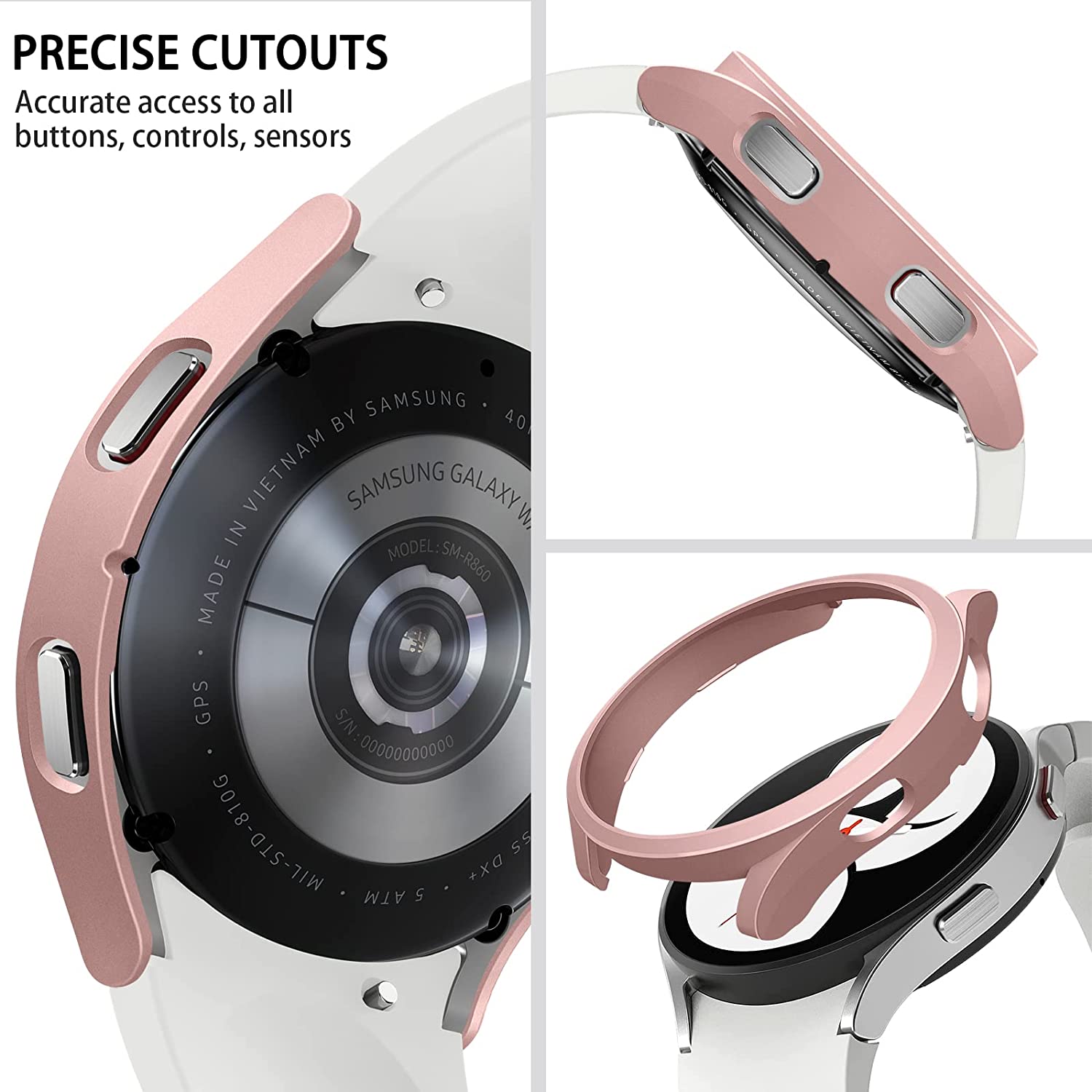 PC ケースサムスンギャラクシーウォッチ 4 ケース 40  - Garmin Smartwatch Accessories のレビューと価格