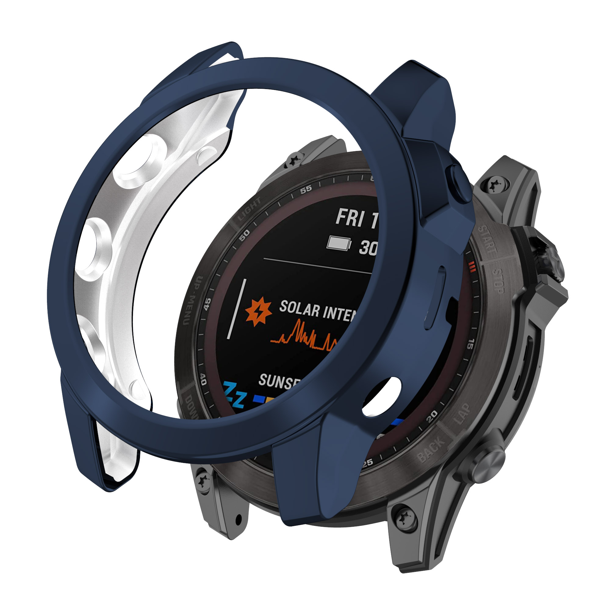 ガーミンフェニックスの保護ケース,7s 7x 6s,サファイ - Garmin Smartwatch Accessories のレビューと価格