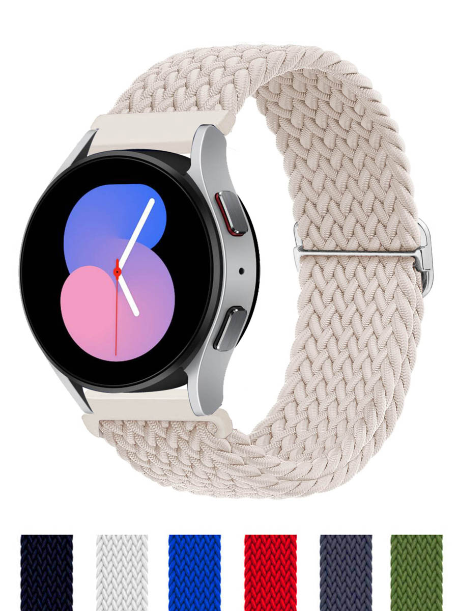 Samsung Galaxy Watch 7/4/6/5 p - Solo Loop Strap のレビューと価格
