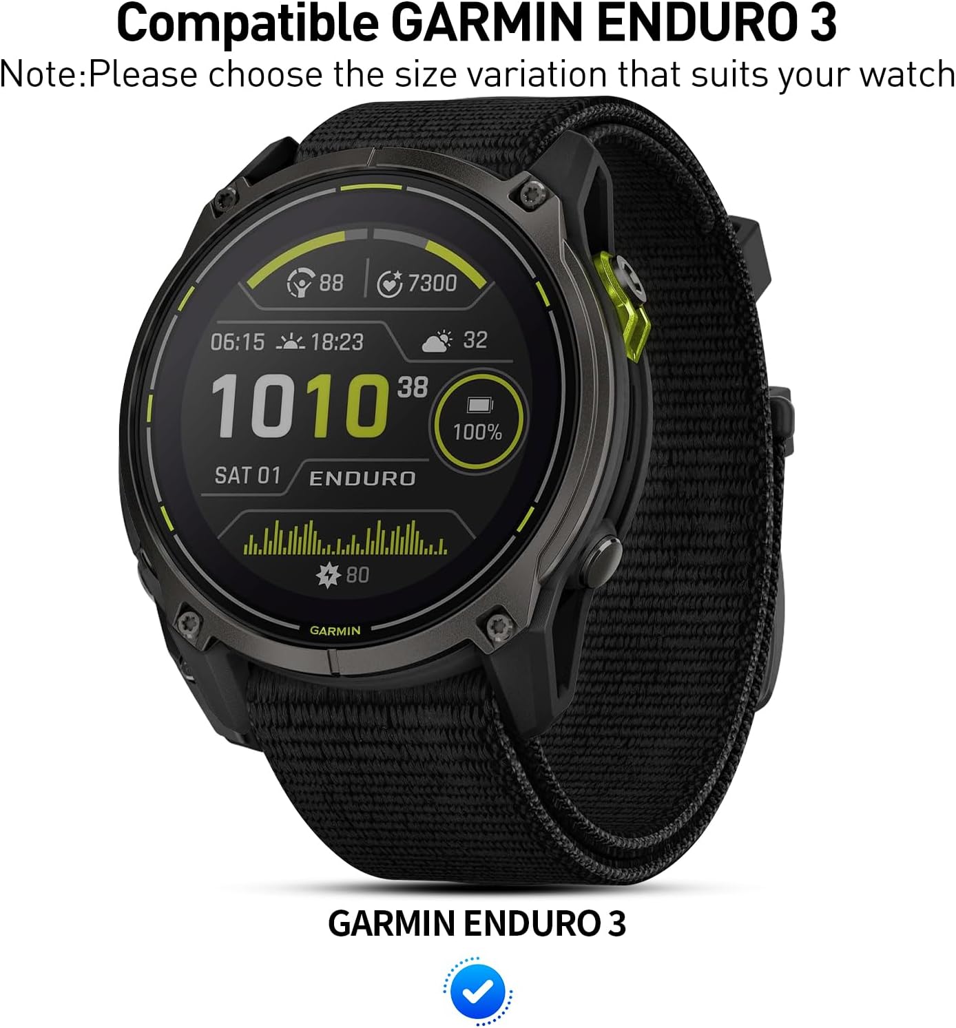 強化ガラスフィルムガーミンエンデューロ 3 スマートウォッチ - Garmin Smartwatch Accessories のレビューと価格