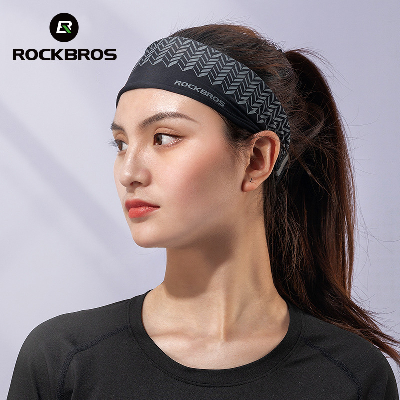 Rockbros スポーツヘッドバンド男性女性ランニング汗止 - Milanaise Mesh Band のレビューと価格