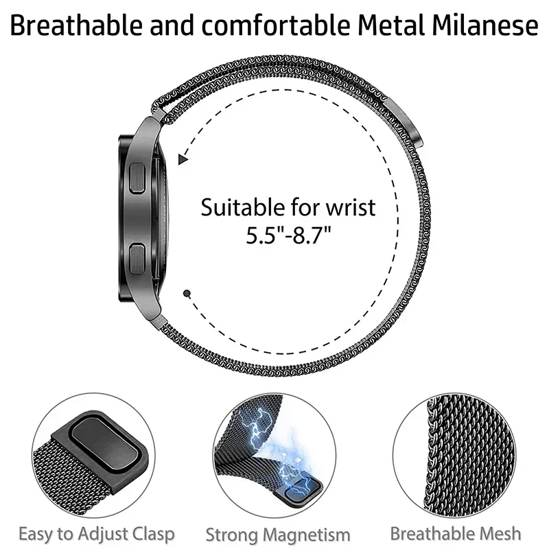 Apple Watch用ミラネーゼバックル,ウルトラ2,金属 - Milanaise Mesh Band のレビューと価格