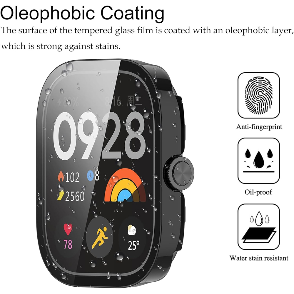 強化ガラス + ケース Xiaomi Redmi Watch - Xiaomi Smartwatch Accessories のレビューと価格