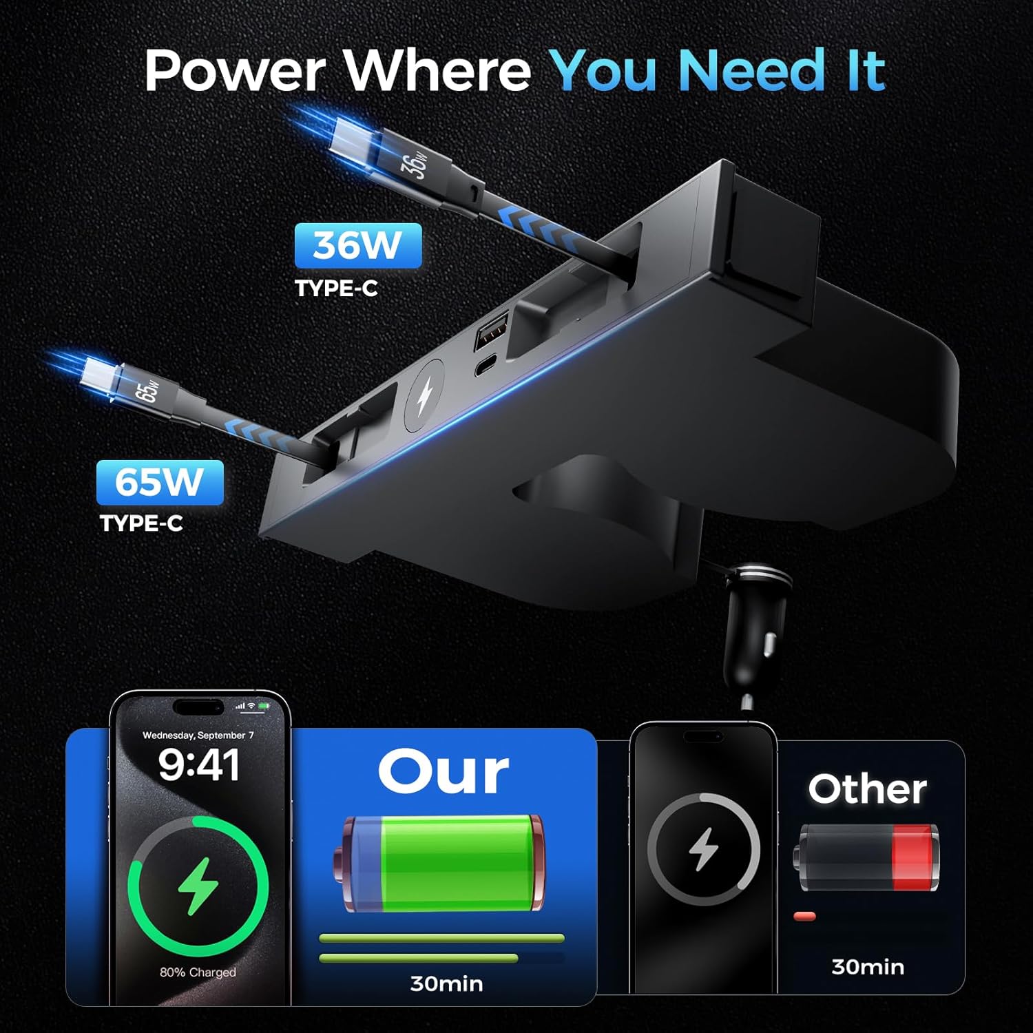 テスラ モデルY/3 ハイランド 2025用アクセサリー U - Watch Charger Cable のレビューと価格