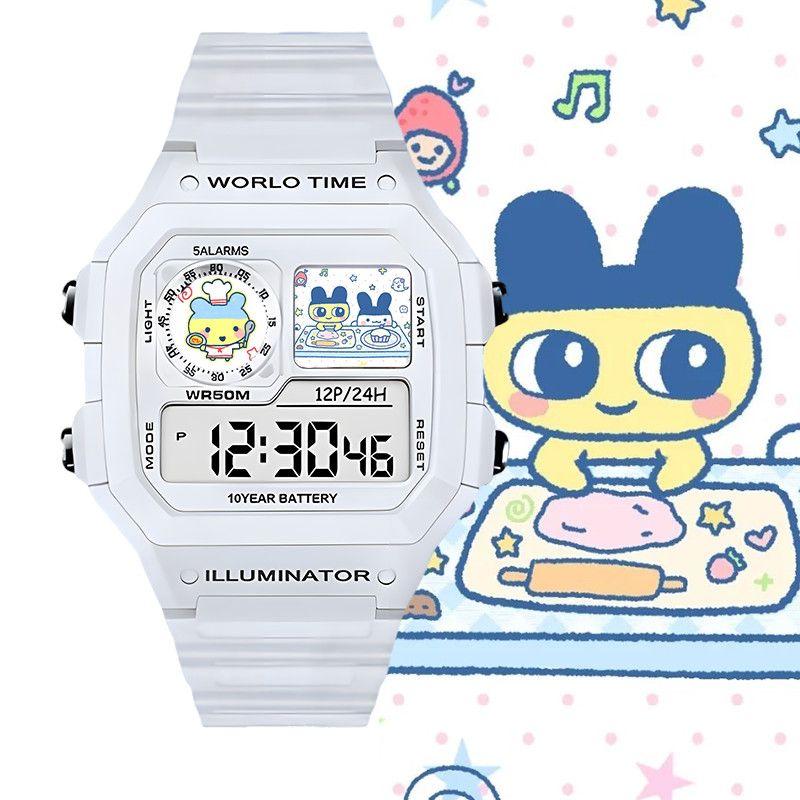 たまごっちスマート電子時計ビッグマウスジマミ学生用電子時計ク - Smart Accessories のレビューと価格