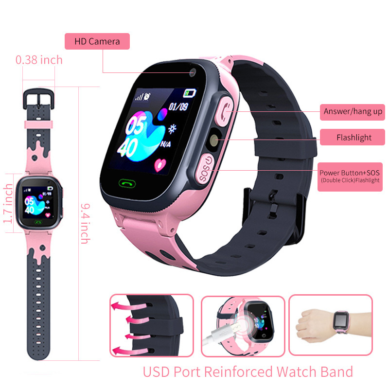 キッズスマートウォッチ 防水スマートウォッチ 子供用 男の子 - Smartwatch Touch のレビューと価格