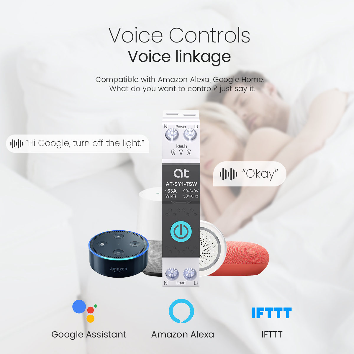 Tuya WiFi サーキットブレーカー スマート 1P+N - Smart Accessories のレビューと価格