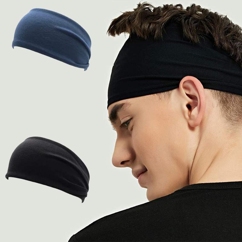 男性女性スポーツヘッドバンド汗止めバンドストレッチ弾性ジムフ - Milanaise Mesh Band のレビューと価格