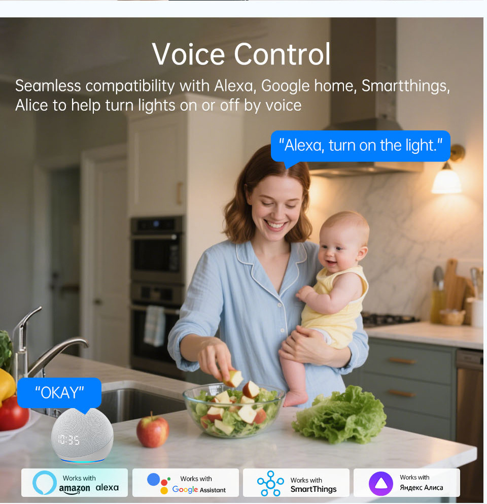 1 2 3 4連ギャングWiFi RF 433mhzタッチウ - Smart Accessories のレビューと価格