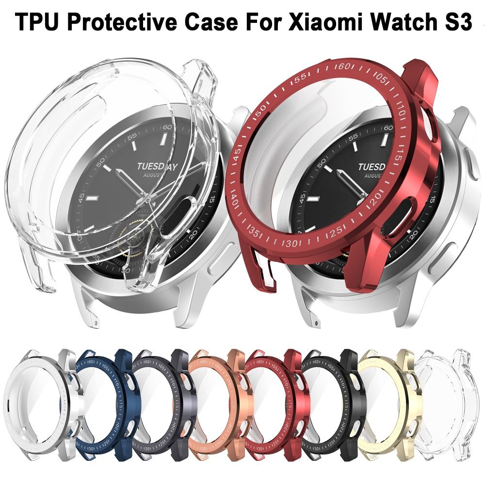 新しいフルカバー TPU ケースバンパースマートスクリーンプ - Xiaomi Smartwatch Accessories のレビューと価格