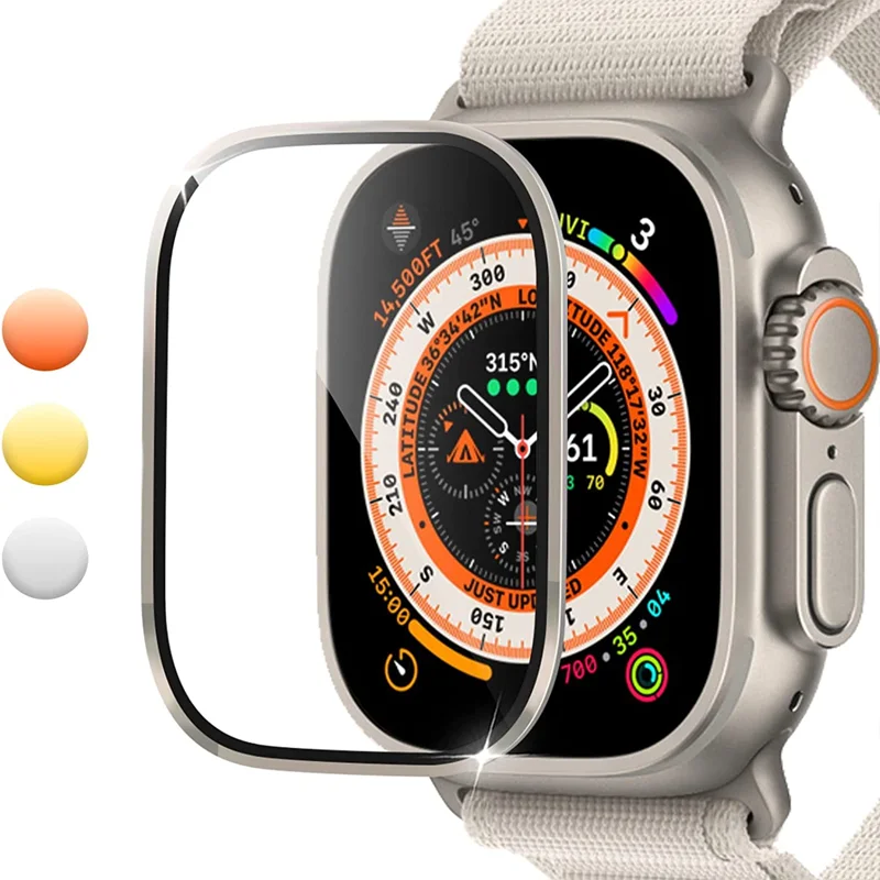 強化ガラスフィルム Apple Watch ウルトラ 49  - Garmin Smartwatch Accessories のレビューと価格