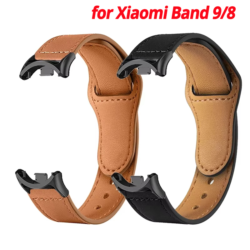 Xiaomi Mi Band 10 8 9用レザーストラップ - Xiaomi Smartwatch Accessories のレビューと価格