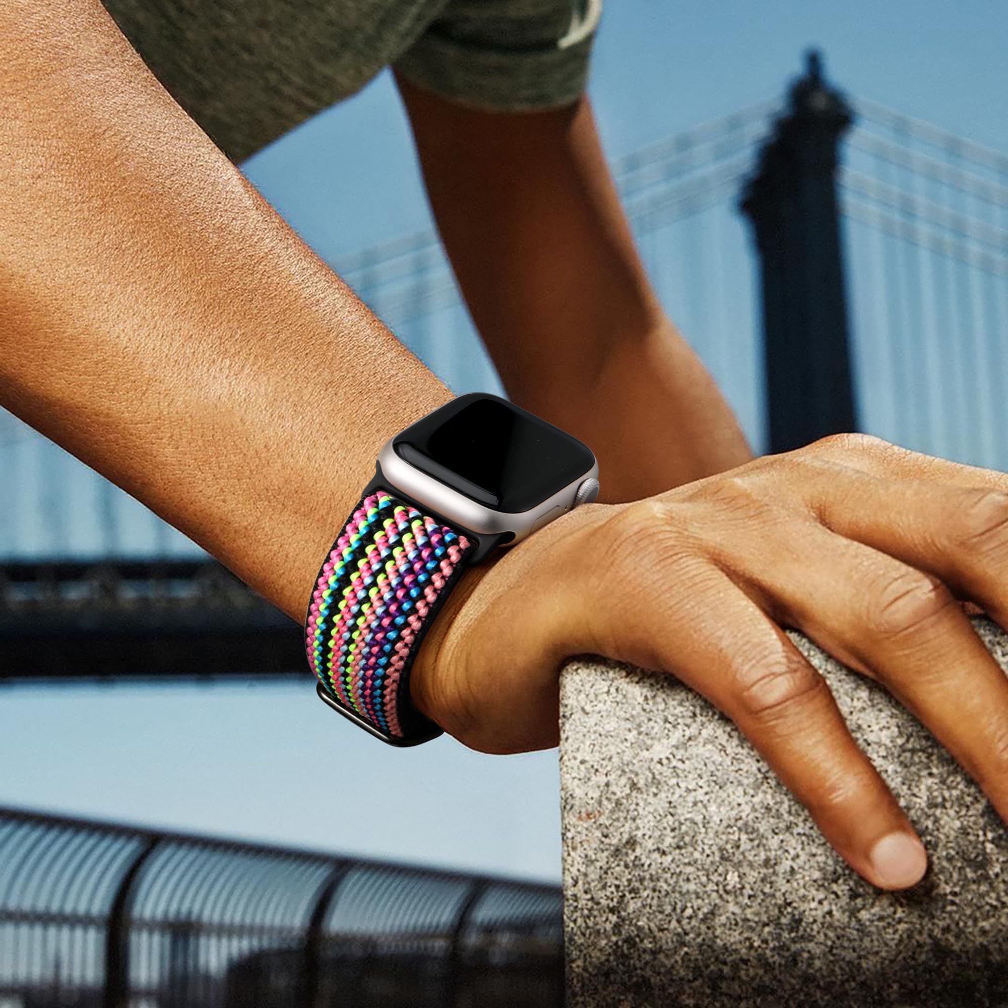 ナイロンバンド Apple Watch ストラップウルトラ  - Milanaise Mesh Band のレビューと価格