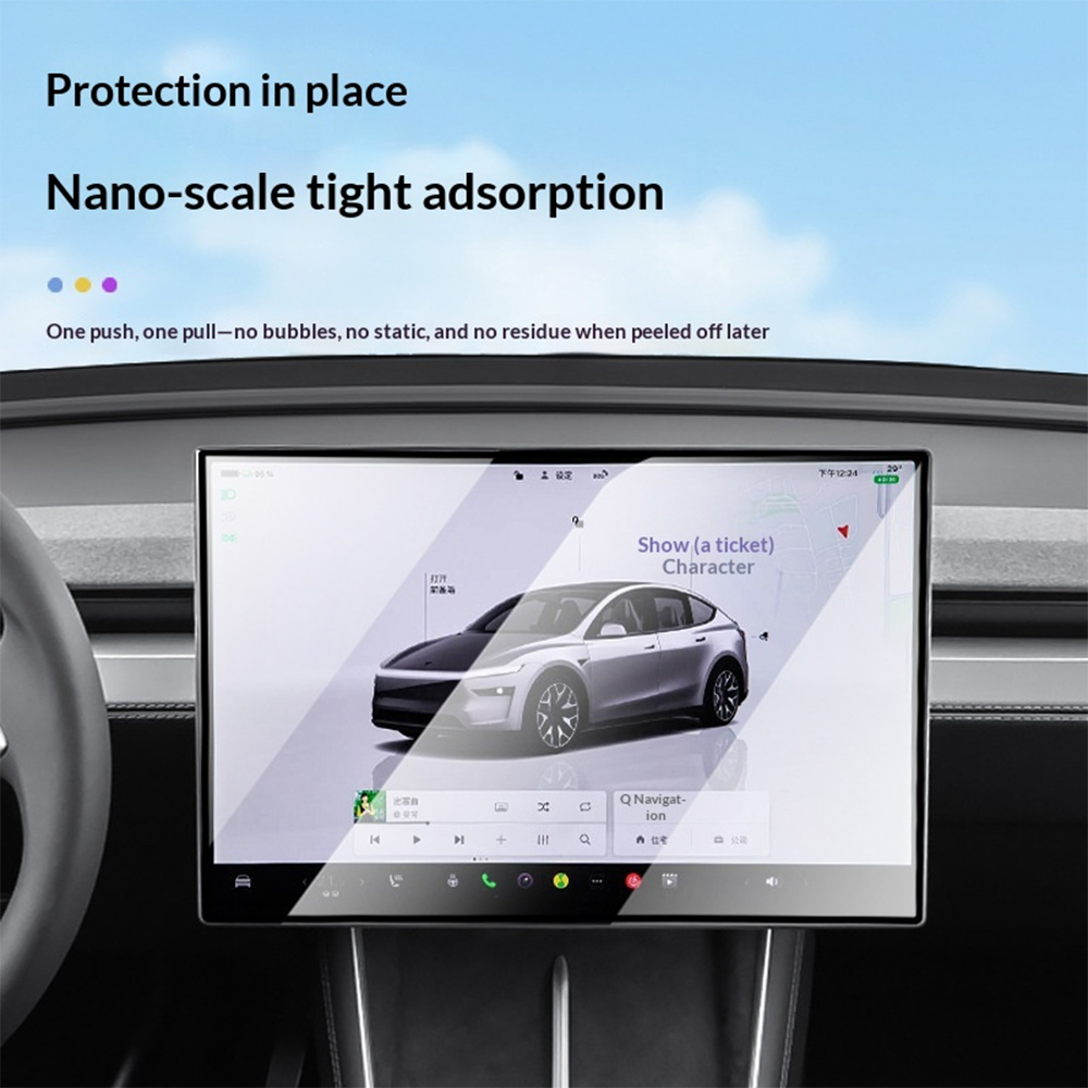 テスラ モデル3 ハイランド モデルY ジュニパー モデルY - Screen Protector Film のレビューと価格
