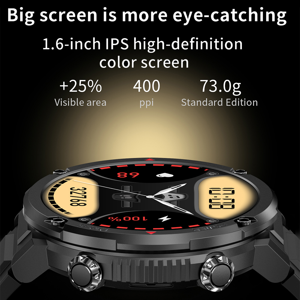 スマートスポーツウォッチ,防水スポーツトラッカー,ラウンドス - Smartwatch M Active のレビューと価格