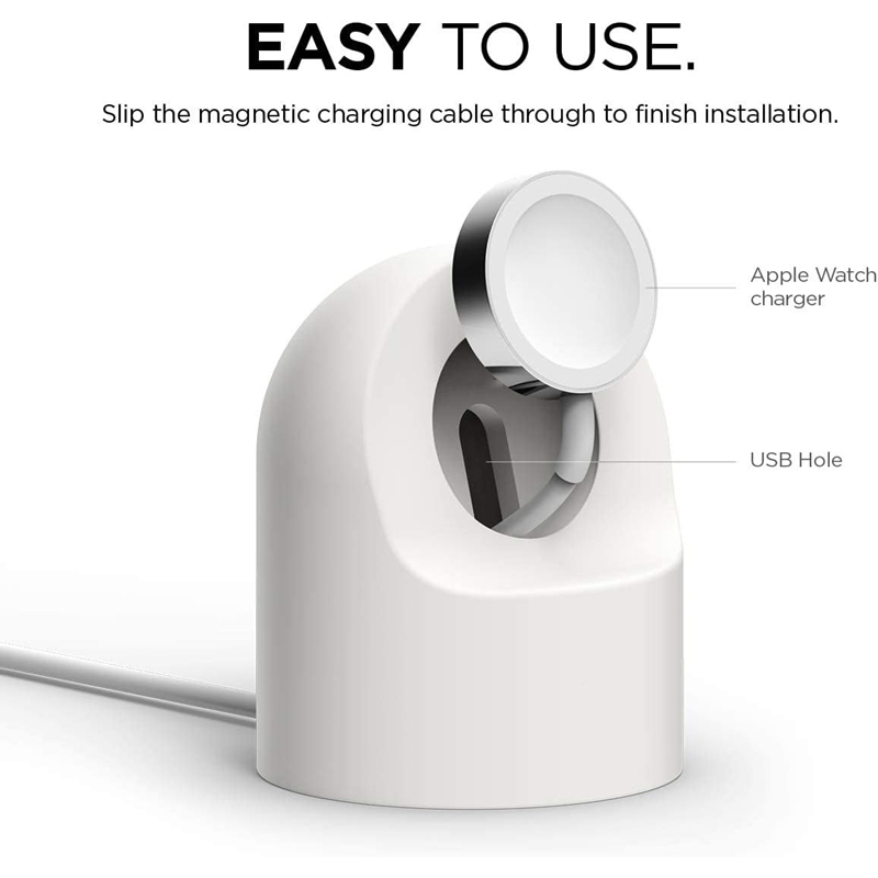 Apple Watch用充電スタンド,シリコンブラケット,充 - Watch Charger Cable のレビューと価格