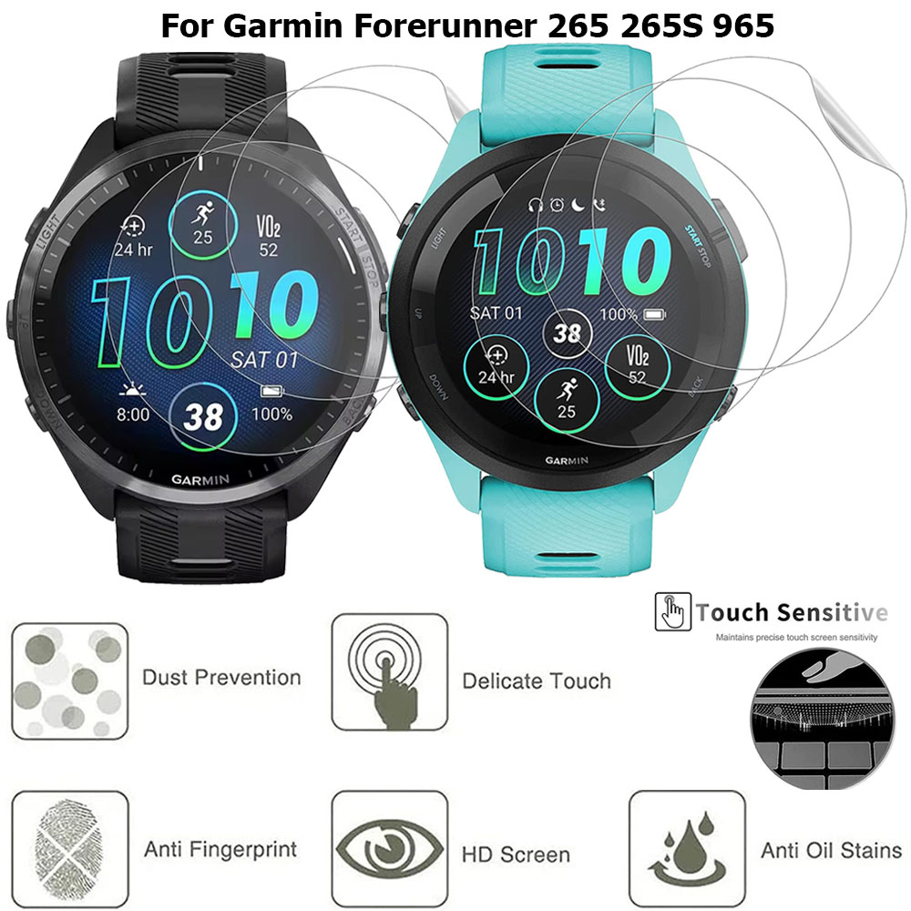 3 個ソフト HD ヒドロゲル保護フィルムガーミンフォアラン - Garmin Smartwatch Accessories のレビューと価格