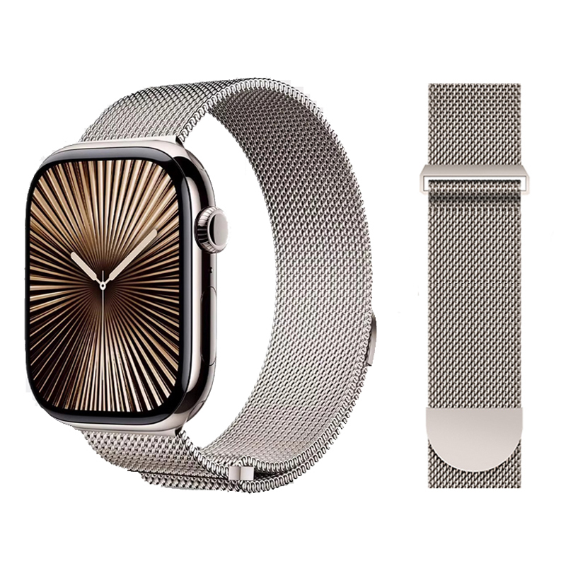 ミラネーゼループストラップ Apple Watchバンド用  - Milanaise Mesh Band のレビューと価格