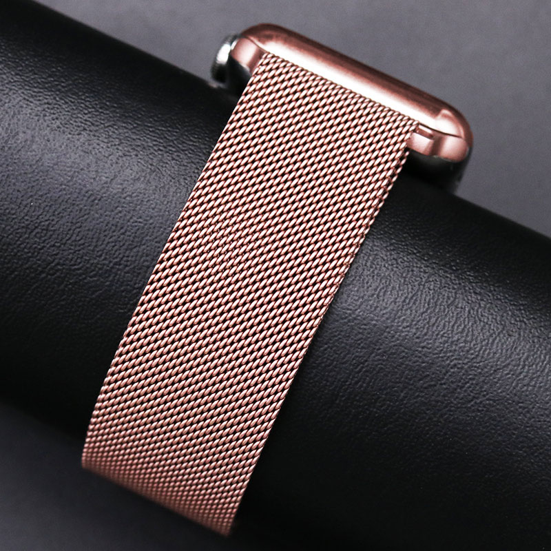 ミラネーゼループストラップ Apple Watchバンド用  - Milanaise Mesh Band のレビューと価格