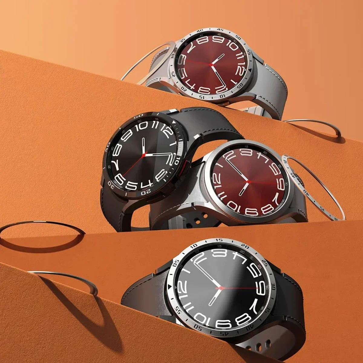 サムスンギャラクシーウォッチ用メタルベゼル6、クラシック、4 - Xiaomi Smartwatch S4 Accessories のレビューと価格