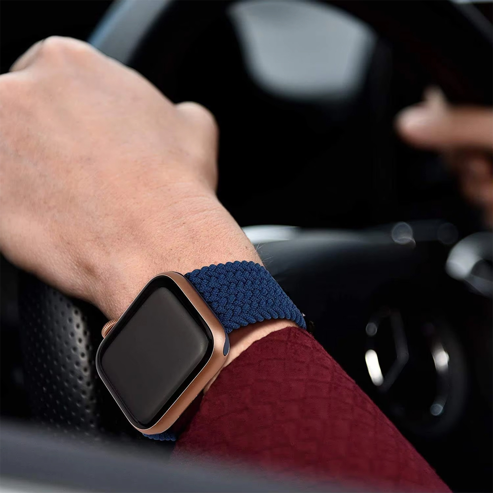 Apple Watch用の編みこみストラップ,バンド,ブレス - Solo Loop Strap のレビューと価格